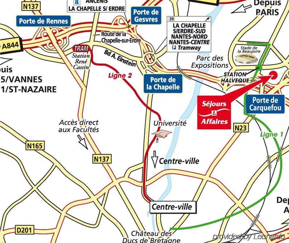 Sejours & Affaires Nantes La Beaujoire Aparthotel Kültér fotó
